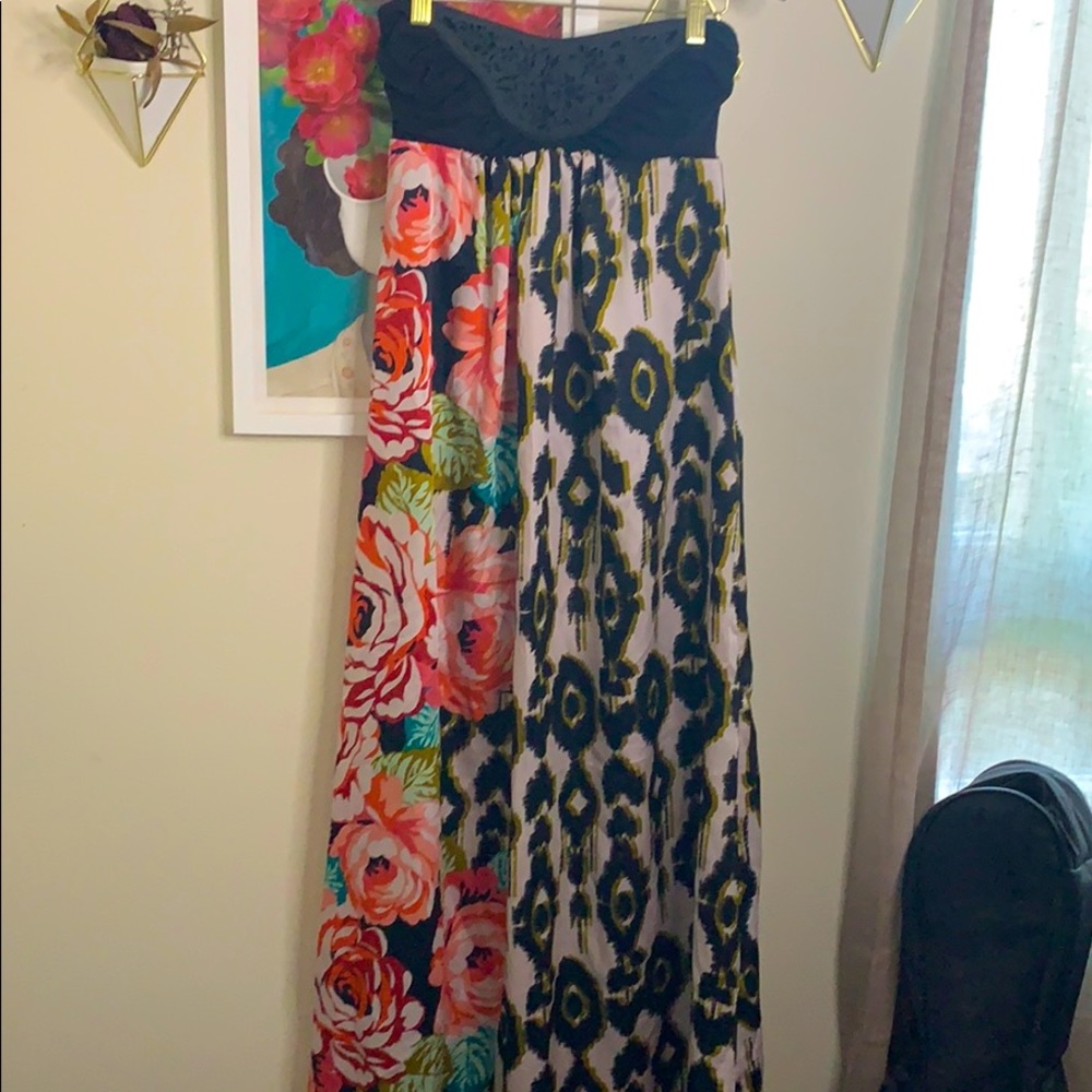 Floral maxi dress